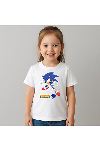 Fruit of the loom Tricou copii Ariciul Sonic 100% Bumbac