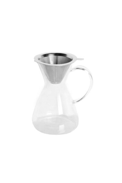 ESPIEL Γαλλική Κανάτα με Σουρωτήρι 750ml 17.5Ek. Lor413 Γυαλί Διαυγές