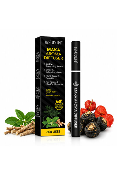 sefudun Inhalator de arome 100% naturale, Difuzor aromaterapie fără fum, fără...