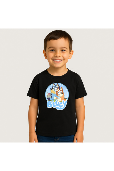 Fruit of the loom Tricou copii Bluey 100% Bumbac