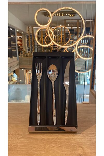 ŞİRİN VALENT HOME Hi̇sar Mamba 84 Piece Fork Spoon Knife Set
