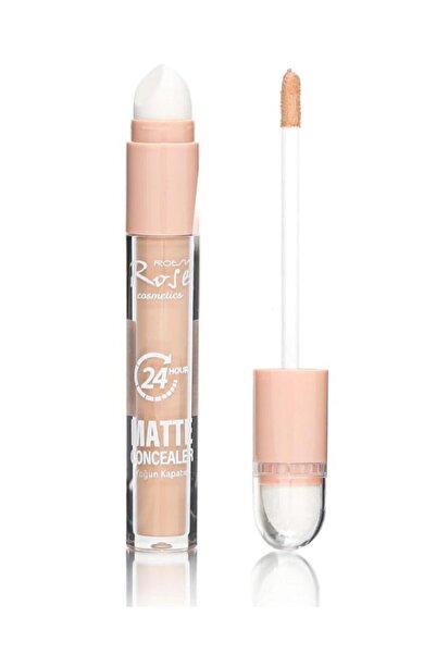 3B Trend Rose 2-in-1 Double-Ended Matte Concealer No:2 Sponge Tip + Liquid Co...