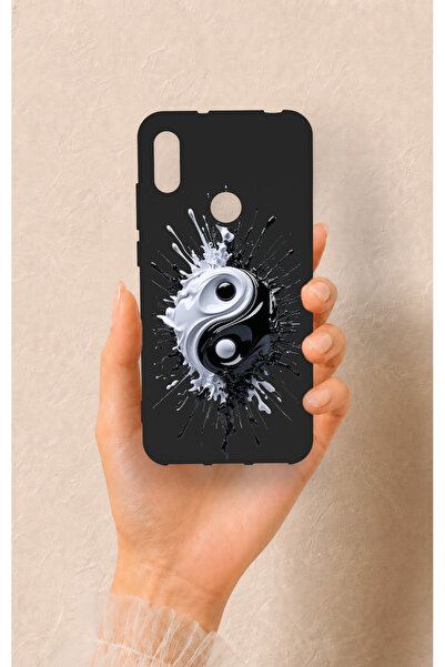 Vip Case Huawei Y6 2019 Uyumlu İyi ve Kötü Desenli Silikon Kılıf