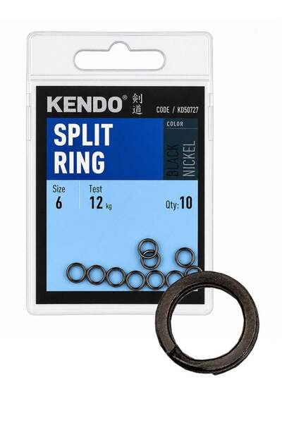 Kendo Split Ring 10 Adet ( Halka)