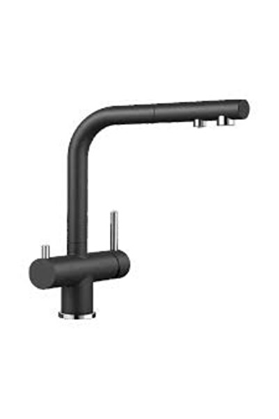 Blanco Fontas-S II Rock Grey Μπαταρία Κουζίνας Με Αποσπώμενο Ρουξούνι