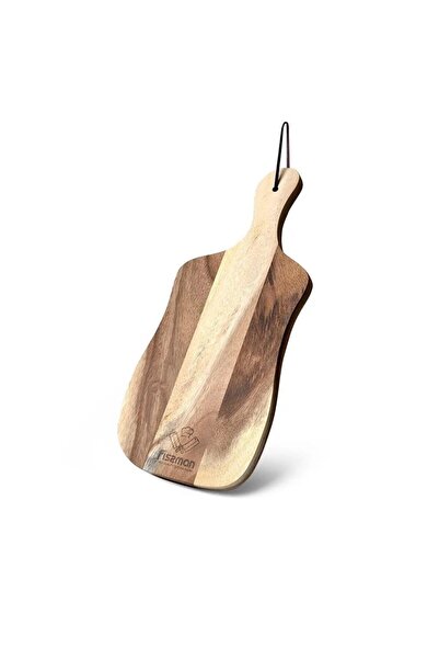 Fissman Deska de taiat din lemn de acacia, 48x21,4x2cm, ecologica, antibacter...