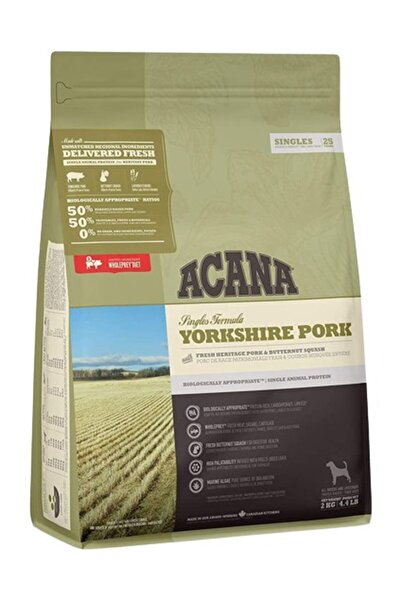 Acana Yorkshire Pork Tahılsız Domuz Etli Köpek Maması 2 kg