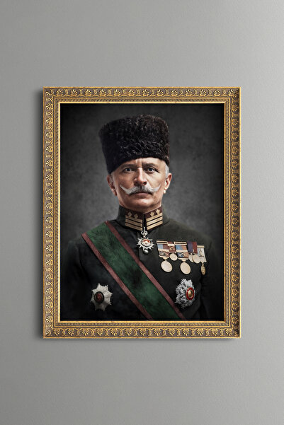 epiqart Fahrettin Paşa - Vintage Patterned Painting - Fine Model