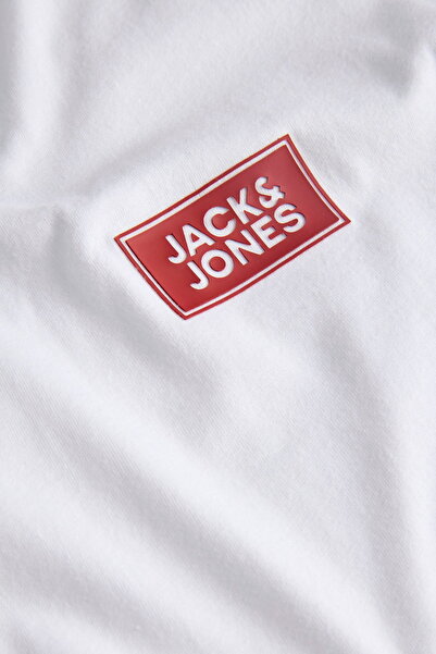 Jack & Jones Muška majica sa okruglim izrezom i detaljima logotipa - Rush