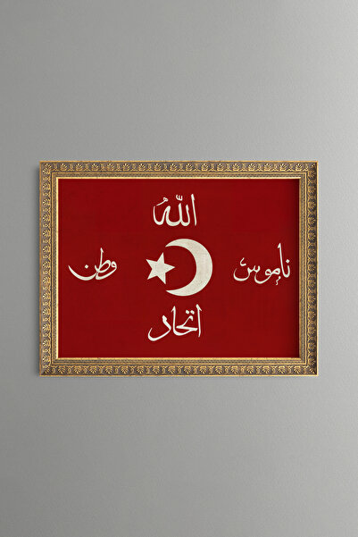 epiqart Unity and Resilience Flag - Vintage Patterned Painting - Fine Model