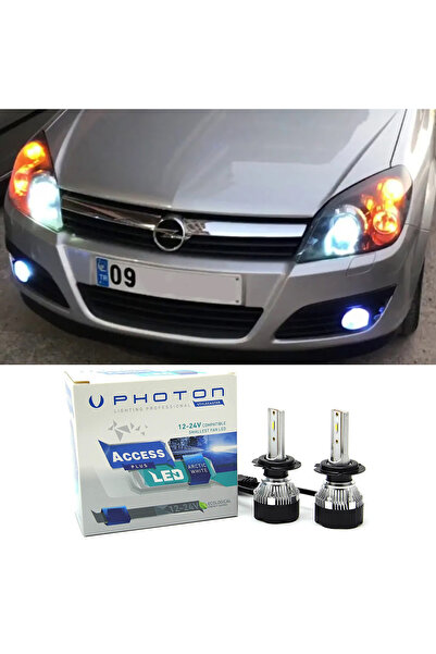 Photon Opel Astra H Led Xenon Uzun Far Ampulü H1 Access Yeni Seri Beyaz 2004-...