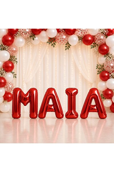 Bibilel Metallic Foil Balloons, Bibilel, MAIA Top Bottom Set , Helium or Air,...