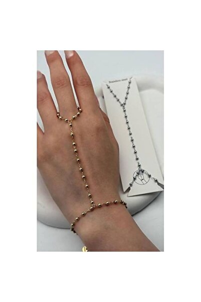 Multi JEWEL Dorika Topçuklu Gold/Silver Steel Shahmeran