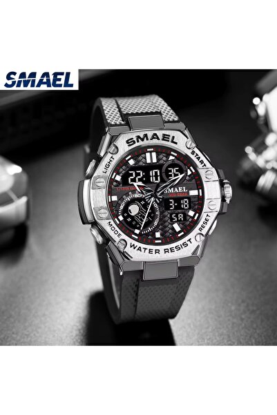 SMAEL 8068 ساعة يد رياضية للرجال بتصميم فاخر