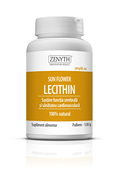 ZENYTH Lecitina Pulbere din Ulei de Floarea Soarelui 120g