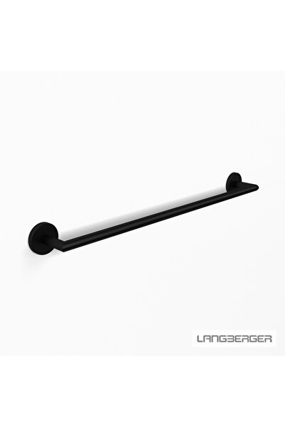 LANGBERGER Black Matt Πετσοτοκρεμάστρα Σταθερή Μονή 60cm