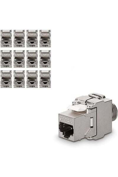 Generic Keystone Module Jacks - CAT6A Shielded Keystone Jack RJ45 Cat 6A Ethe...