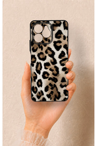 Vip Case Omix x6 Uyumlu Leopar Derisi Desenli Silikon Kılıf