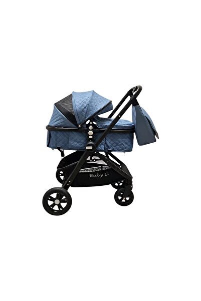 happyworld2026 Carucior nou nascuti 2 in 1 Baby Care, Maner reversibil, Cu ge...