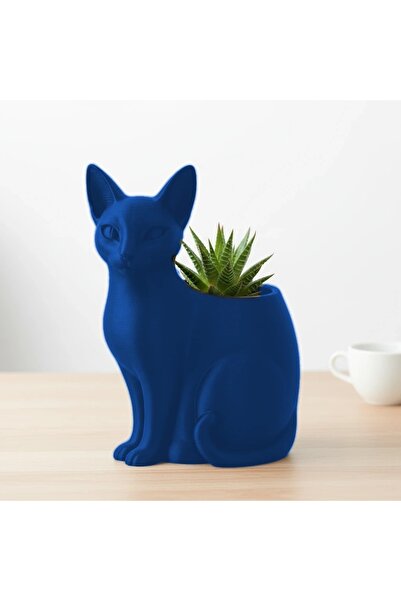 OEM Ghiveci decorativ animalut, model felina, imprimat 3D