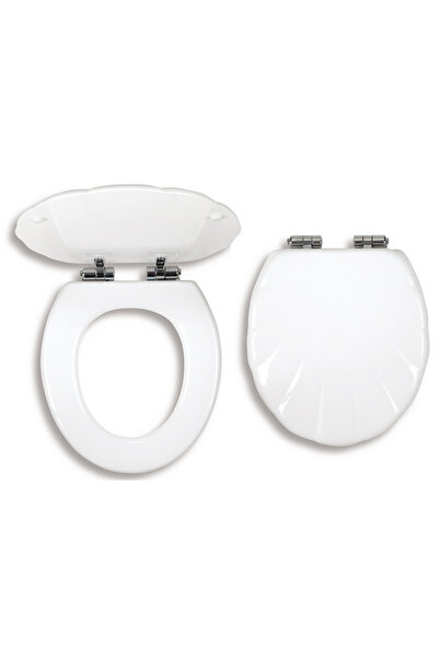 FERRO WC SEATS SOFTMUSLELY Κάλυμμα λεκάνης MDF Π37,2cm Λευκό
