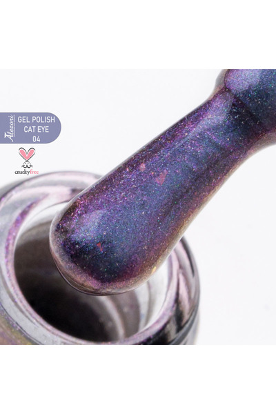 ALEZORI Βερνίκι Τζελ Cat Eye 9D 04 (Αρ. 1004) 15ml