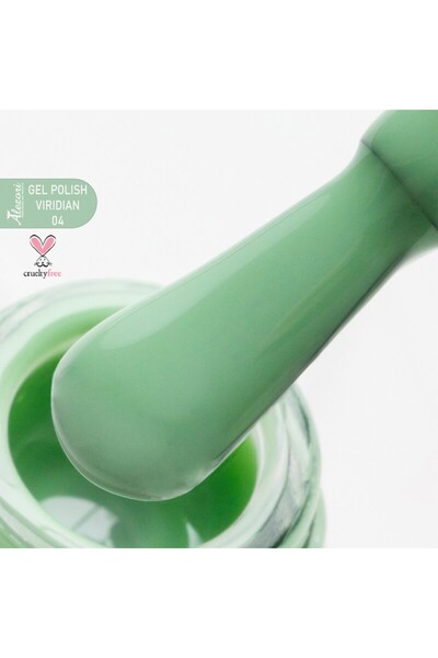 ALEZORI Ημιμόνιμο βερνίκι Viridian 04 (Αρ. 120) 15ml