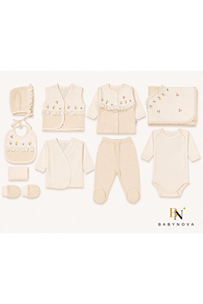 babyist مجموعة BabyNova المكونة من 10 قطع لحديثي الولادة من القطن بنسبة 100% ...