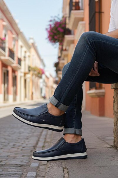 Desimod Genuine Leather Orthopedic Comfortable Lightweight Soft Men's Shoes