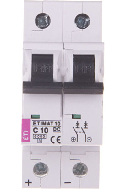 Eti Disjunctor automat 10A bipolar AC/DC 002138714