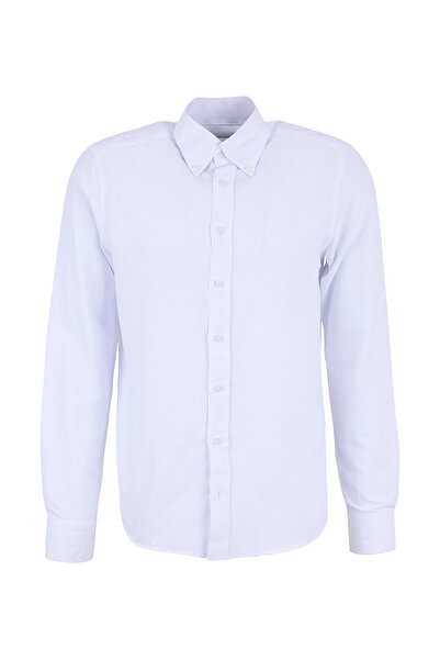 ALTINYILDIZ CLASSICS Beyaz Erkek Tailored Fit Gömlek ACE201000177_BYZ