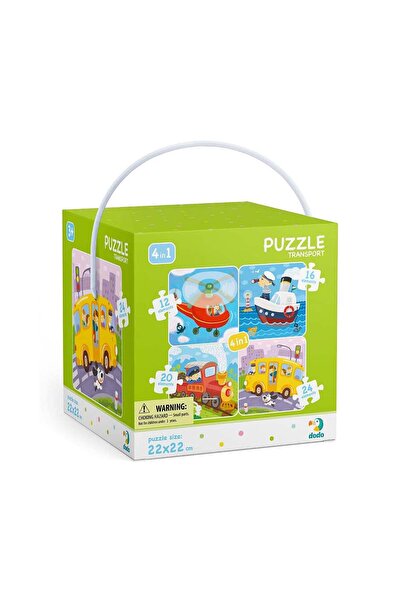 Generic 4 in 1 Puzzle Vehicles Dodo Toys