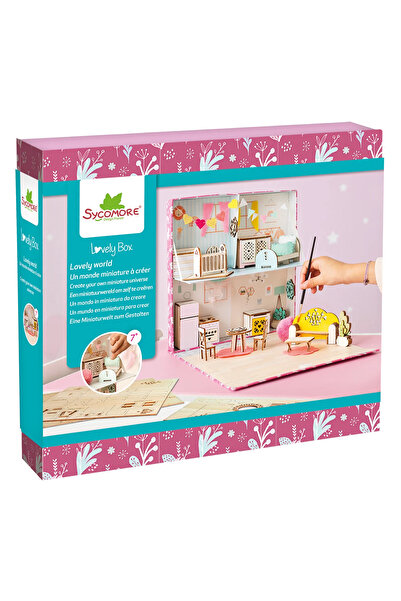 Sycomore Set creativ Căsuța cu mobilier în miniatură