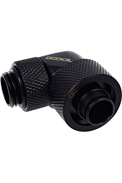 Alphacool Icicle 16 / 10mm Duză cu filet, rotativă la 90 de grade, racorduri ...