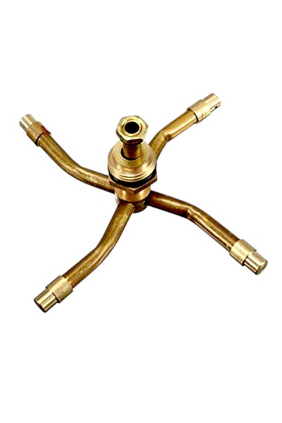 OEM Aspersor generic cu rotatie 360*, 4 brate, alama, cu duza de pulverizare ...