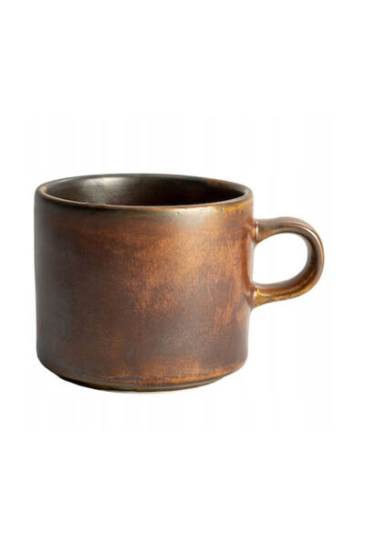 LUMARKO Cană ceramică maro 220ml