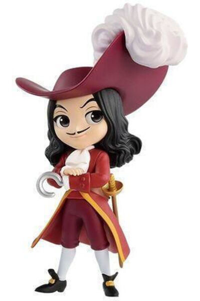 Banpresto Figurină de colecție Disney Căpitanul Hook, Mini, Răufăcătoare, pen...