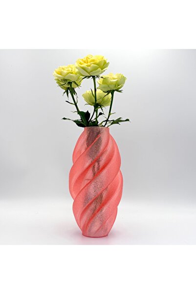 OEM Vază Decorativă Twisted - Design Modern Spiralat, Vază pentru Flori, Deco...