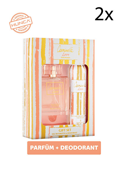 Carminella Love EDT Kadın Parfüm+Deodorant-150 Ml SET 2 Adet