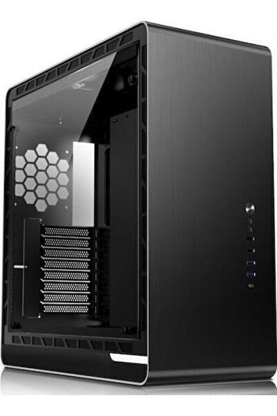 jonsbo UMX6S TG Gaming Carcasă PC Midi Tower cu Fereastră Laterală Negru
