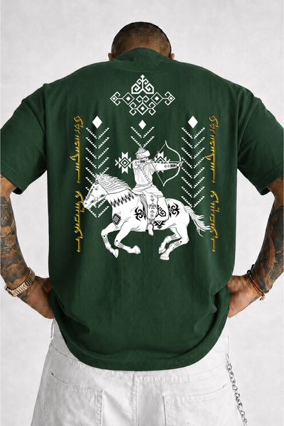 VEK Oversize T-Shirt Uyghur Letters Special Design
