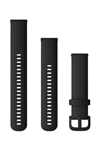 Garmin Curea din silicon neagră (Forerunner 55/245/645 / Vivoactive 3/5/HR / ...