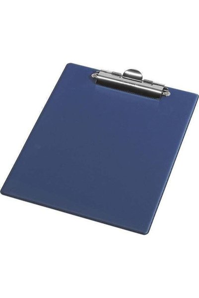 Panta Plast Clipboard cu clemă pentru conferințe, pentru hârtie A4, albastru,...