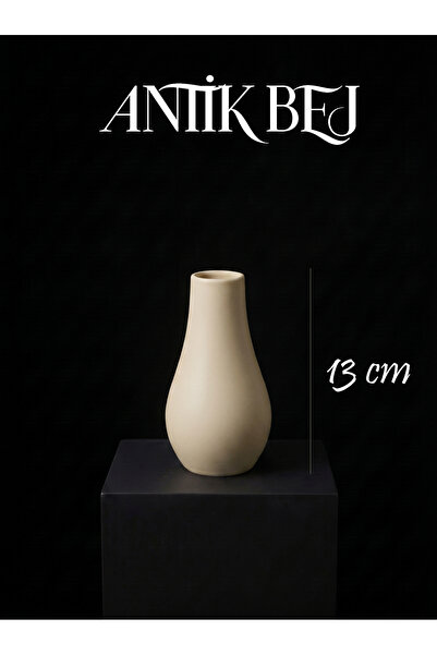 CANSEB Elegance Premium - 13cm Tall - Decorative Dry Flower Vase - Hand-Paint...