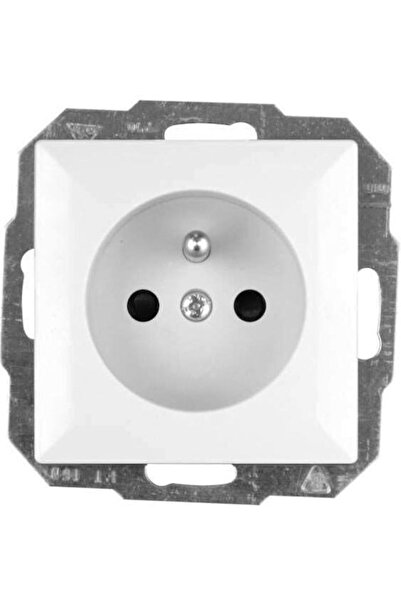 ABEX Priză electrică albă 1 buc.