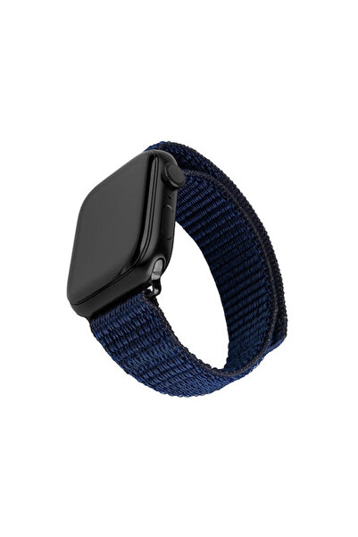 OEM Curea din material textil albastru (Apple Watch (1-10, SE, SE 2))