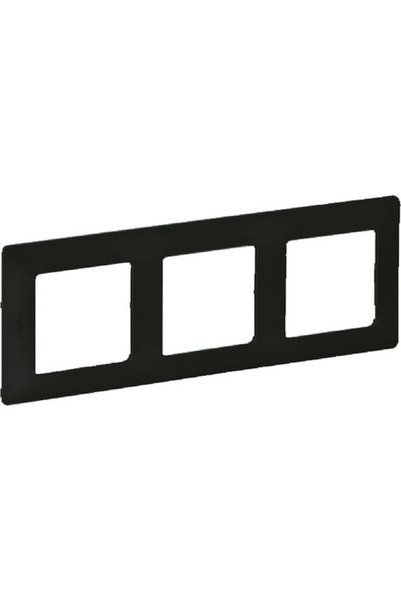 Legrand Valena Life Comutator cu 3 poziții, montaj orizontal, negru 754253