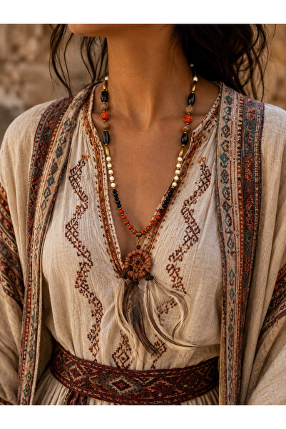 HER ŞEY NOTA www.herseynota.com Nayara Bohemian Dreamcatcher Feathered Natura...