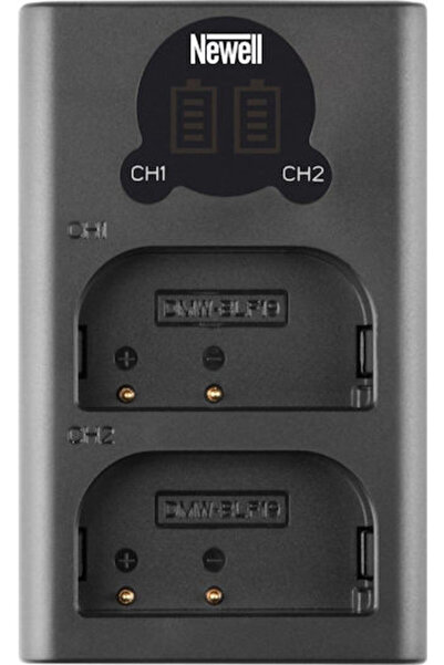 Newell Încărcător dublu de baterii compatibil cu Panasonic Cod: N-CHG-DL-USB-...