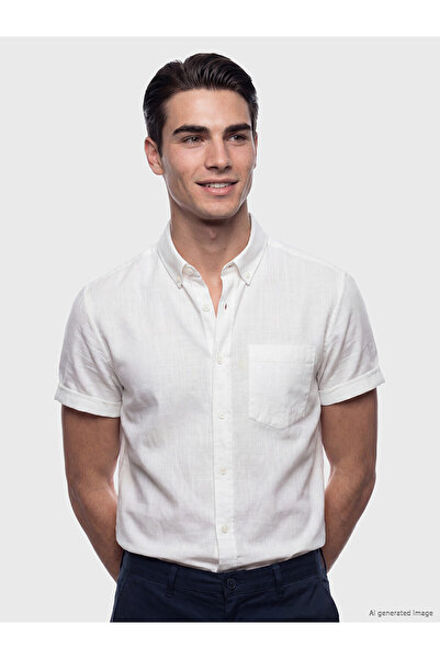 LC Waikiki Peak New Season Regular Fit Dobby Men's Shirt